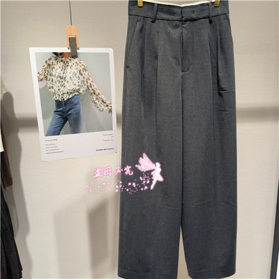 曼娅奴2025年秋款裤子