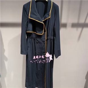 1498 FF3FA2332风衣BU3深蓝 现货正品 臣枫2024年秋冬款