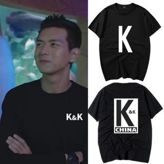 亲爱的热爱的你好特别t恤韩商言李现同款衣服夏装短袖kk战队队服