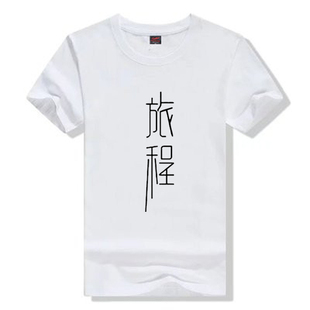 T恤男女夏 歌迷粉丝应援服纯棉短袖 张韶涵旅程演唱会周边同款 衣服