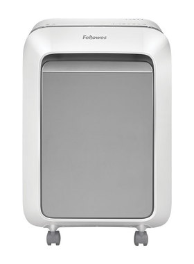 Fellowes 范罗士 LX211 白色黑色碎纸机办公室 大容量长时间废纸文件粉碎机 5级保密米粒切可碎光盘信用