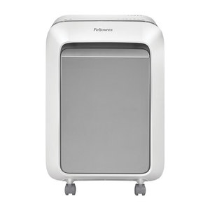 Fellowes 范罗士 LX211 白色黑色碎纸机办公室 大容量长时间废纸文件粉碎机 5级保密米粒切可碎光盘信用