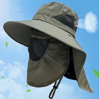 Summer Sun Hats UV Protection Outdoor Hunting Fishing Cap fo