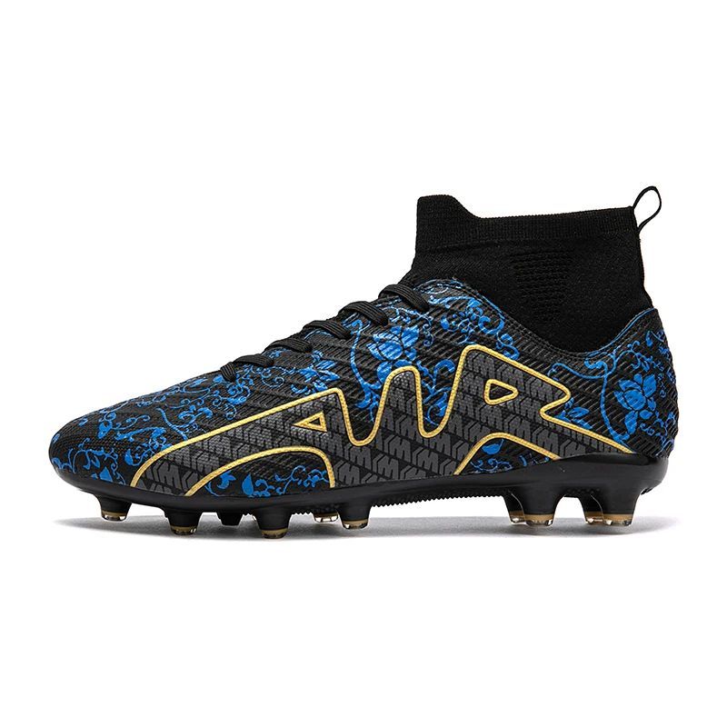 FG/TF Football Boots Anti-Slip Soccer Shoes Children High To