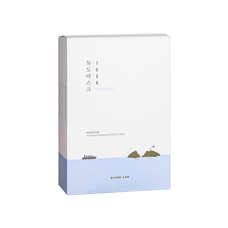 正品roundlab独岛水凝胶面膜 补水保湿修护肌肤18片