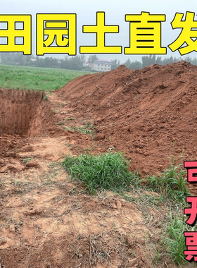 500斤田园泥土蔬菜种菜田园土庭院阳台专用土种植土壤普通土