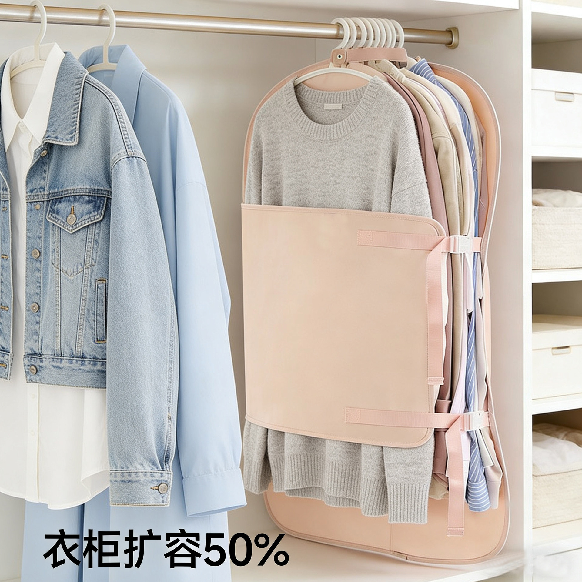 衣物压缩收纳袋防尘罩羽绒服