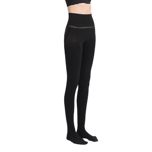 一统红雨伞打底裤女秋冬外穿加绒加厚面膜羊毛发热踩跟保暖连裤袜