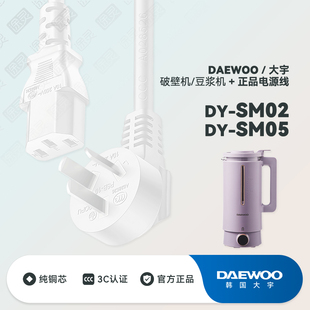 大宇破壁机SM02 SM05豆浆机榨汁机家用料理机配件充电线电源线