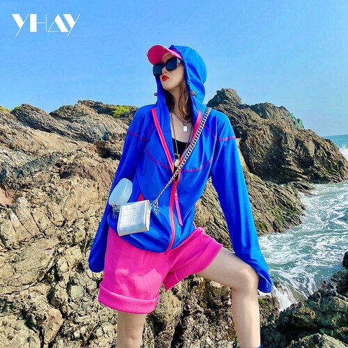 YHAY韩版棒球服女外套开衫