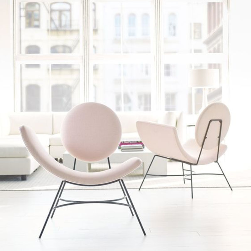 Northern Europe Single person sofa Net Red ins backrest stool balcony Tables and chairs combination Manicure shop Dressing chairin the Residential furniture , Sofa , Wrought iron sofa  category - from Buy2taobao.com to provide professional Taobao agent buy service