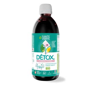 法国sante verte桦树叶锦葵蔬果汁500ml 全身清浊亮肤