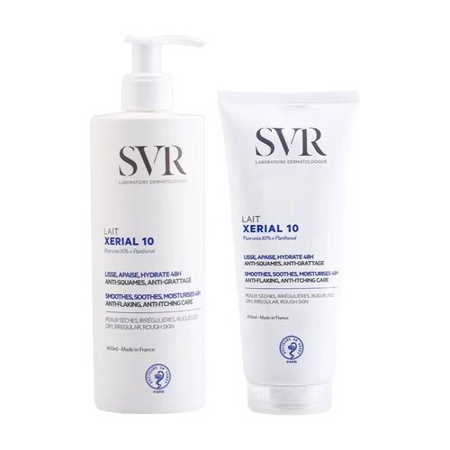 法国SVR舒唯雅X10尿素身体乳200ml/400ml