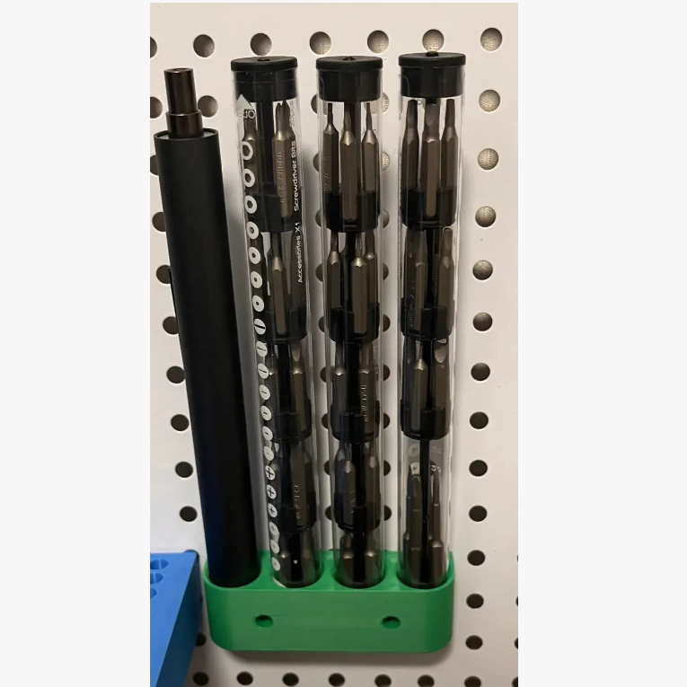 适用金属圆孔洞洞板配件 wowstick 1F电动螺丝刀支架可改宜家尺寸