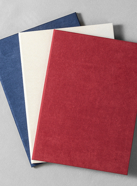 A4丝绒主持台词本法兰绒婚礼手卡板绒面发言誓言朗诵本活动签约夹