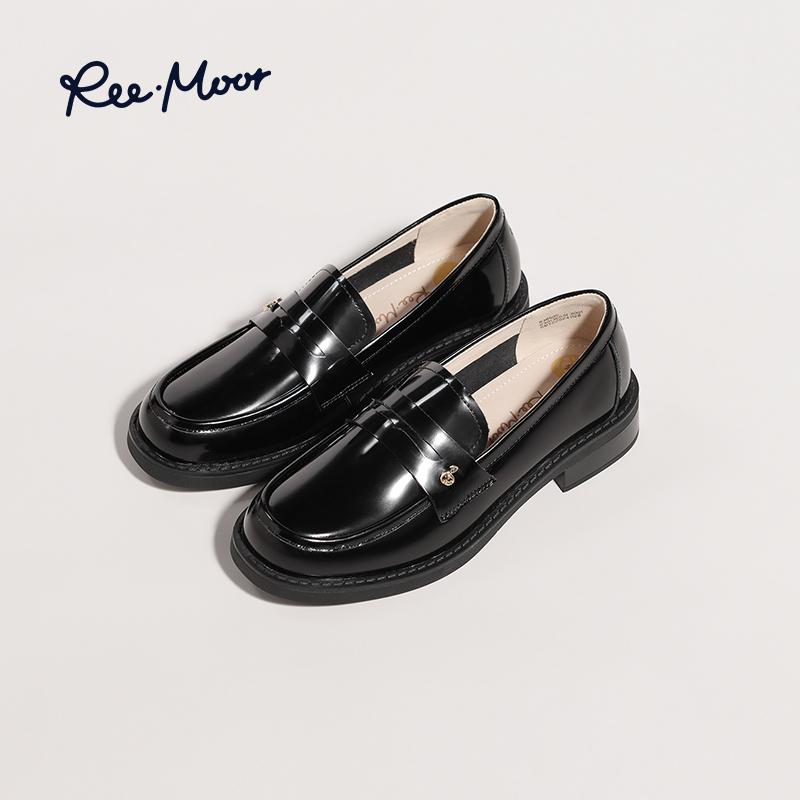 REEMOOR厚底学院英伦乐福鞋