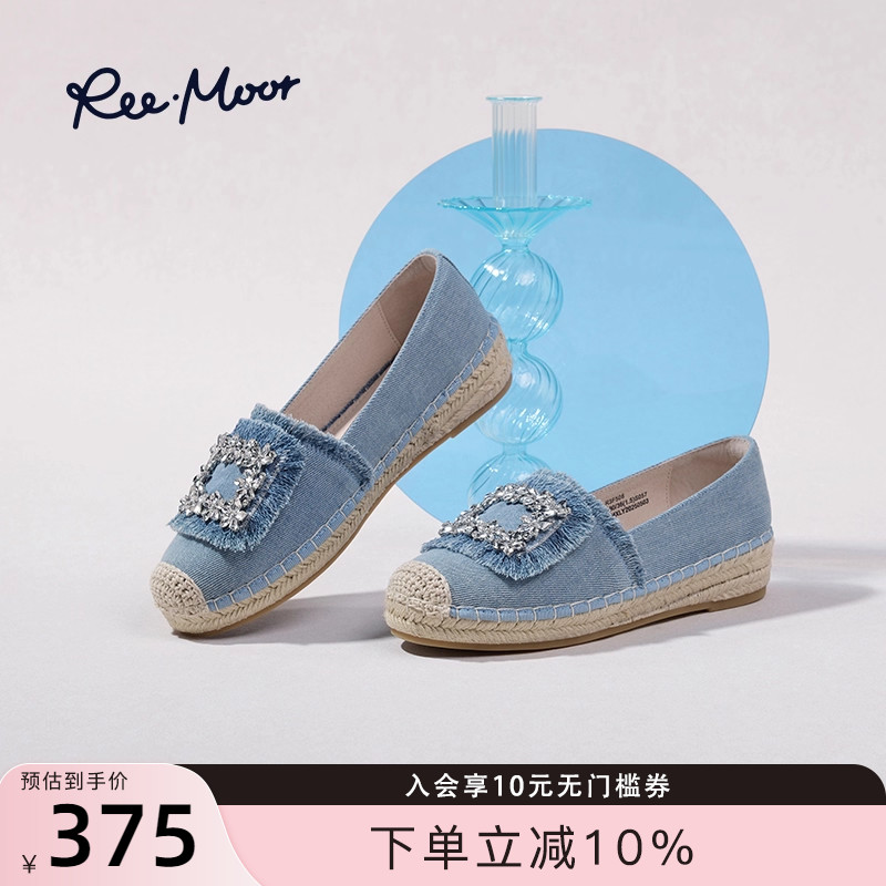 REEMOOR睿慕2025春夏新款渔夫鞋
