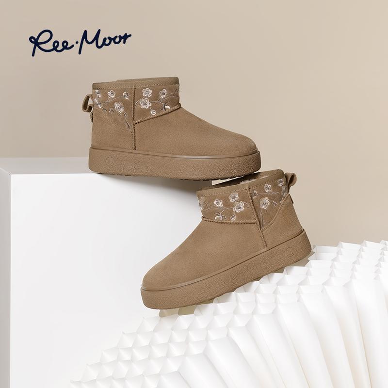 REEMOOR2024冬季新款东北雪地靴