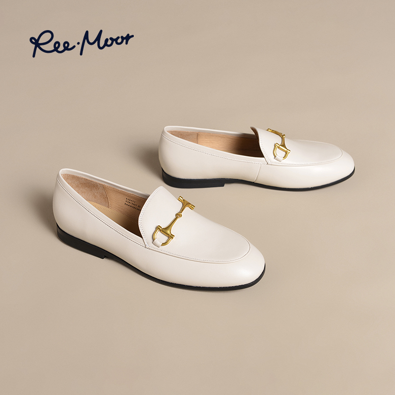 reemoor马衔扣乐福鞋一脚蹬