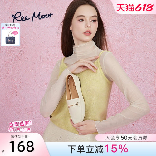 REEMOOR睿慕通勤舒适圆头乐福鞋