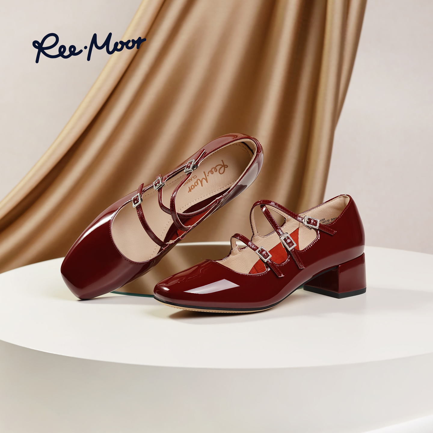 REEMOOR法式玛丽珍鞋仙女风