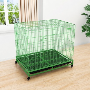 獒运折叠狗笼大型犬笼加粗网丝加密加固底耐用优质