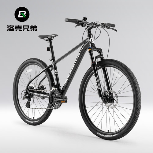 洛克兄弟铝合金碟刹男女山地车