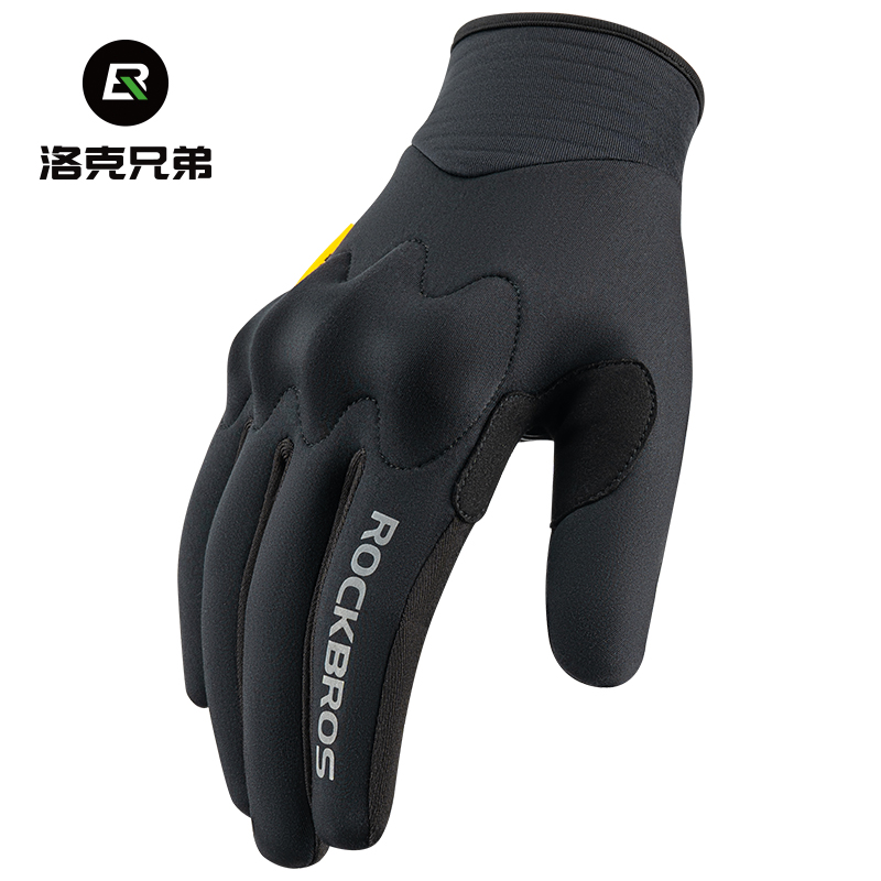 洛克兄弟长指触屏手套