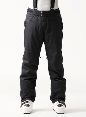 RUNNING RIVER奔流 男式防风保暖修身双板滑雪裤B2087N
