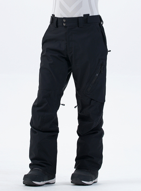 RUNNING RIVER奔流防风保暖男式微喇单板滑雪裤 O1476