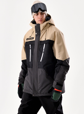 RUNNING RIVER奔流户外单双板防风保暖男式新款滑雪服上衣4417