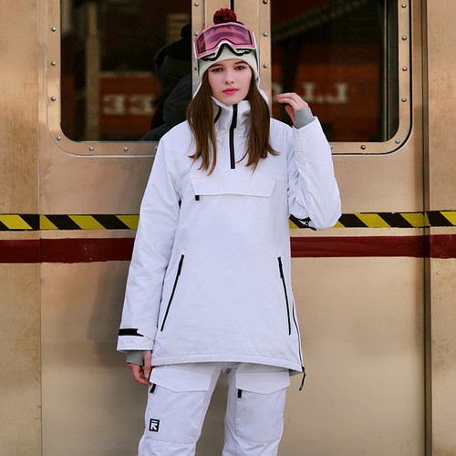 runningriver奔流女士连帽滑雪服