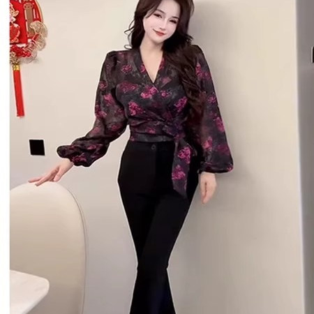 法式轻熟风洋气减龄高级感上衣