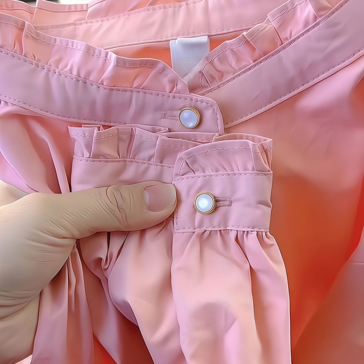 欧货重磅2025年春季新款女装时尚百搭粉色衬衫高级感穿搭漂亮上衣