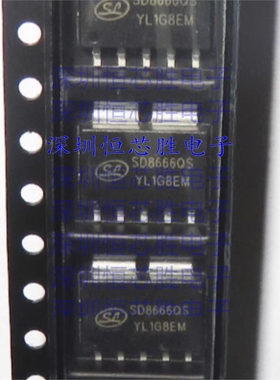 SD8666QS SD8666QSTR 封装 EHSOP-5 控制器和稳压器 全新原装IC