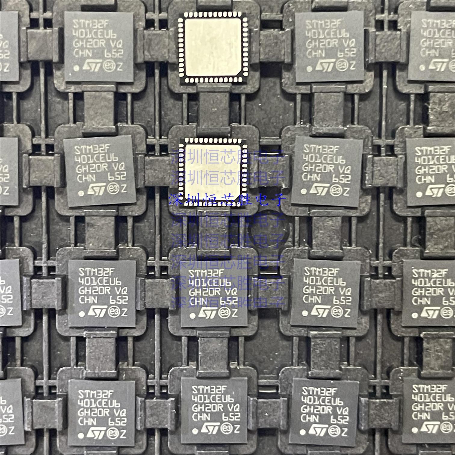原装正品STM32F401CEU6 UFQFPN-48 ARM CortexM4 32位微控制器MCU