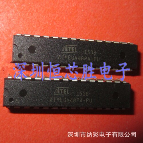 原厂供应ATMEGA48PA-PU DIP28微控制器芯片全新原装正品现货