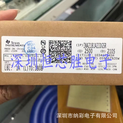原厂供应INA2181A2IDGSR电流感应放大器丝印1DR6全新原装正品现货