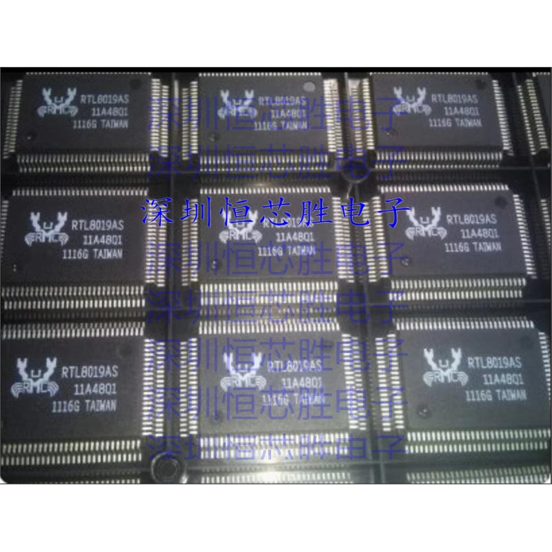 RTL8019AS-LF RTL8019AS封装TQFP-100 以太网控制器芯片 全新原装