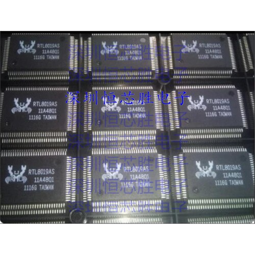 RTL8019AS-LF RTL8019AS封装TQFP-100 以太网控制器芯片 全新原装