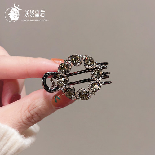 妖娆皇后合金时尚气质发夹