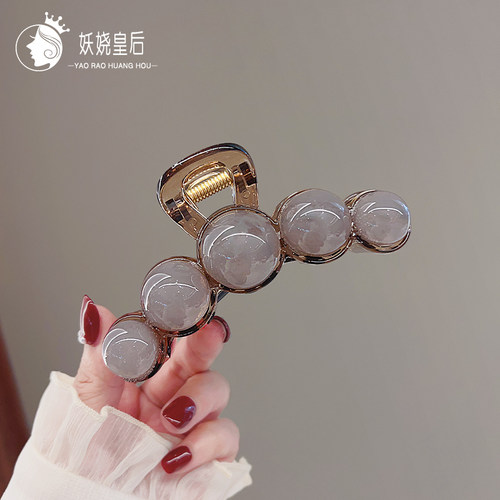 妖娆皇后亚克力时尚气质抓夹