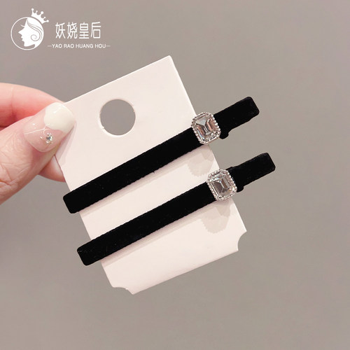 妖娆皇后植绒时尚气质发夹
