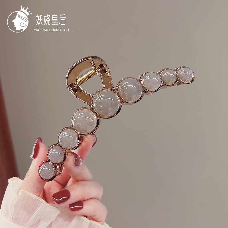 妖娆皇后醋酸时尚气质抓夹