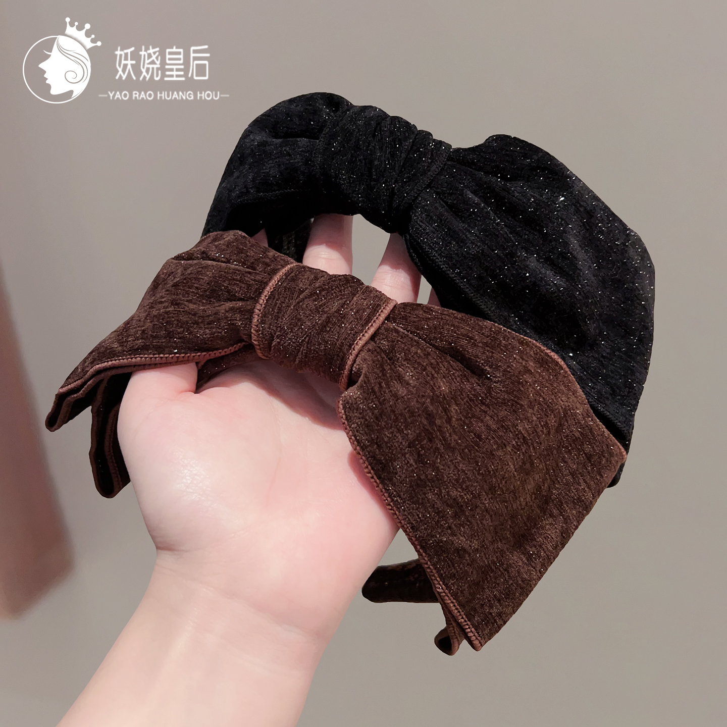 优雅气质外出增高颅顶百搭发头饰