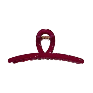 【抓夹】13厘米樱桃红色发量多大鲨鱼夹发夹韩国东大门BAKET饰品