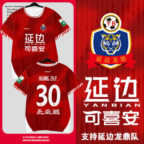 2026赛季延边龙鼎队速干T恤