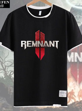 遗迹2游戏Remnant 2拼接短袖T恤衫男女学生纯棉半袖体恤圆领衣服