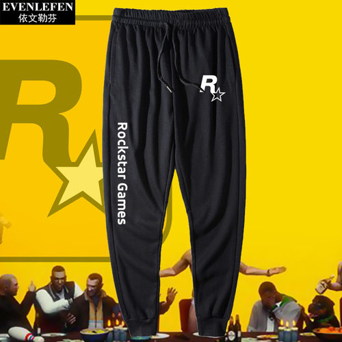 游戏小脚运动休闲裤子