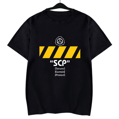 scp基金会中二者联盟短袖t恤衫